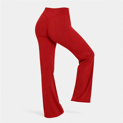 Legging de Sport Évasé Taille Haute – Effet Gainant & Liberté de Mouvement | ParadiseHoop