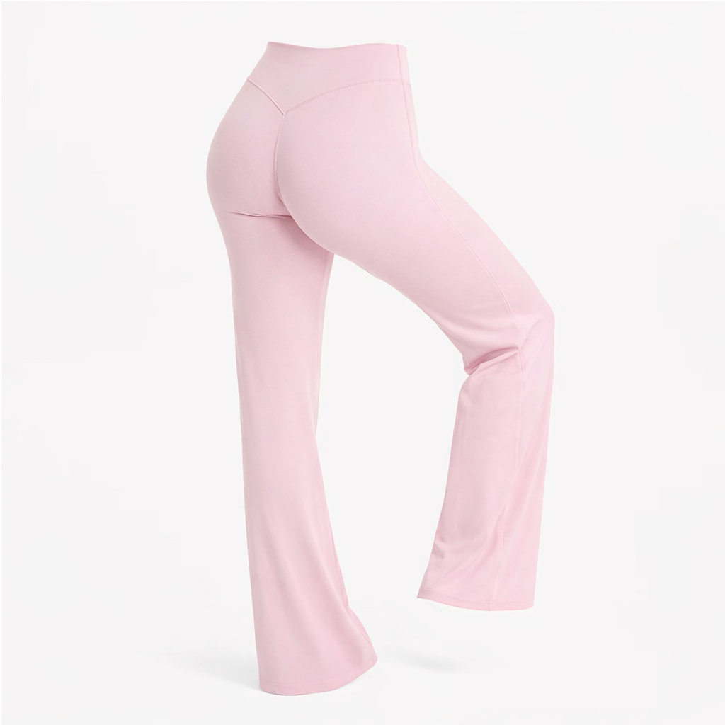 Legging de Sport Évasé Taille Haute – Effet Gainant & Liberté de Mouvement | ParadiseHoop