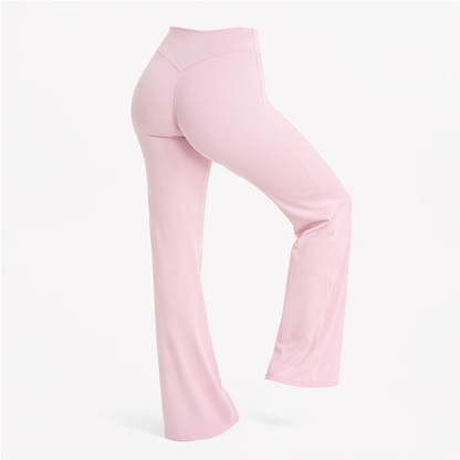 Legging de Sport Évasé Taille Haute – Effet Gainant & Liberté de Mouvement | ParadiseHoop