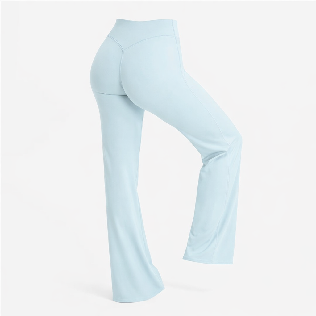 Legging de Sport Évasé Taille Haute – Effet Gainant & Liberté de Mouvement | ParadiseHoop