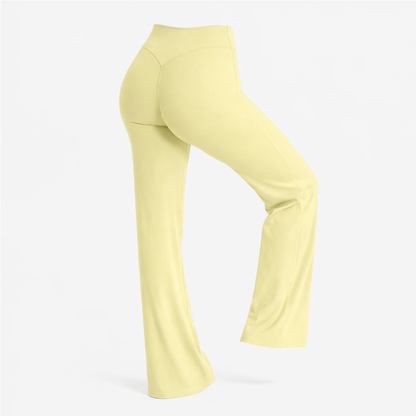 Legging de Sport Évasé Taille Haute – Effet Gainant & Liberté de Mouvement | ParadiseHoop