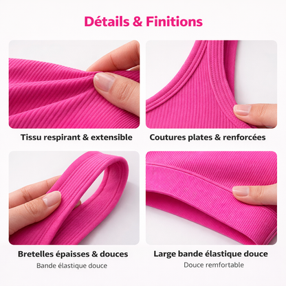 Soutien-Gorge de Sport Confort & Maintien Moyen | ParadiseHoop