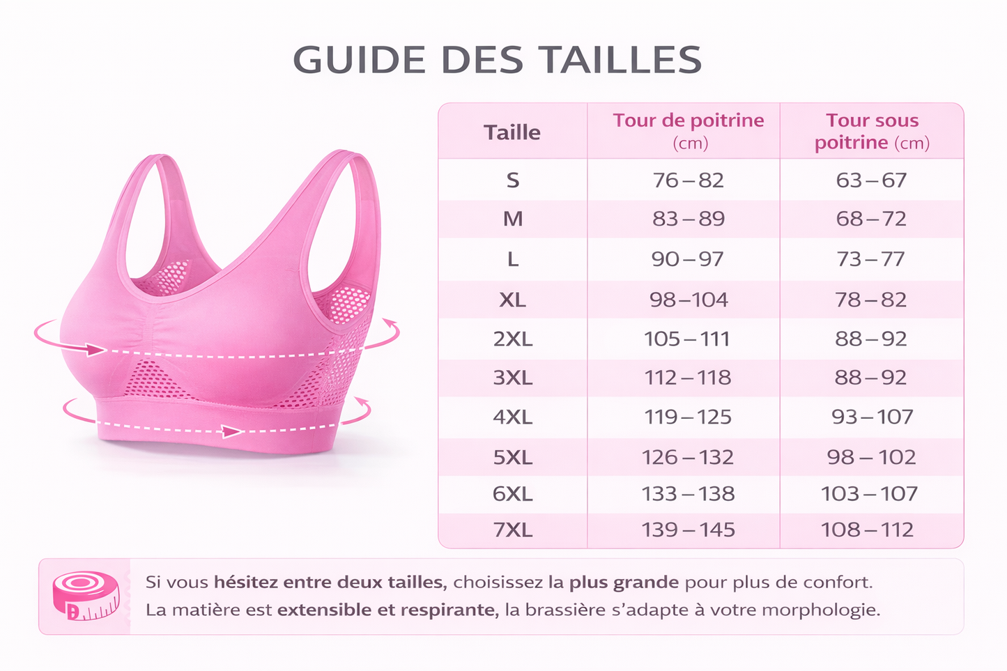 Soutien-Gorge de Sport Respirant & Confortable | ParadiseHoop